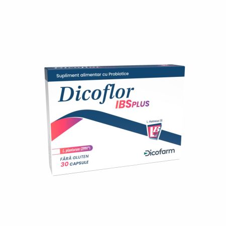 Dicoflor IBS Plus, 30 capsule, Dicofarm