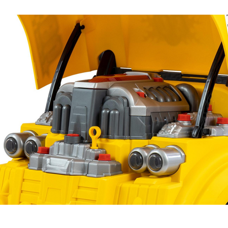 Jucarie educativa STEM Motor auto demontabil N-Gine, Yellow, 3 ani+, Milly Mally 755539