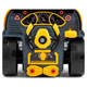Jucarie educativa STEM Motor auto demontabil N-Gine, Yellow, 3 ani+, Milly Mally 755538