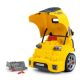 Jucarie educativa STEM Motor auto demontabil N-Gine, Yellow, 3 ani+, Milly Mally 755542
