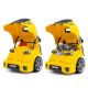 Jucarie educativa STEM Motor auto demontabil N-Gine, Yellow, 3 ani+, Milly Mally 755537