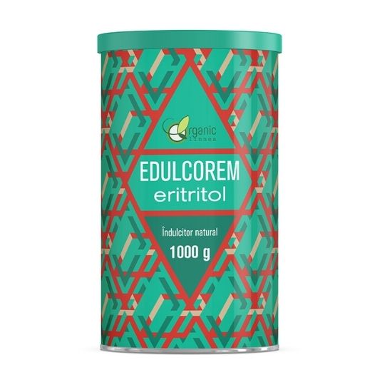 Eritritol cutie Edulcorem, 1000g, Laboratoarele Remedia