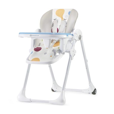 Scaun de masa pliabil Yummi, Multicolor, Kinderkraft