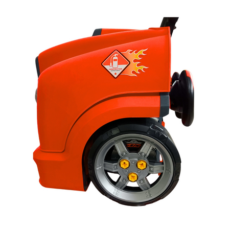 Jucarie educativa STEM Motor auto demontabil N-Gine, Red, 3 ani+, Milly Mally 755552