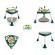 Jumper si Centru de Activitati 360°, Bounzee Green, 6 luni+, Milly Mally 755572