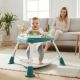 Jumper si Centru de Activitati 360°, Bounzee Green, 6 luni+, Milly Mally 755570