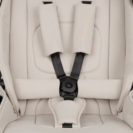 Carucior sport spatar reglabil 3 pozitii Mika Plus, pana la 22 kg, Bej, Lionelo 755606