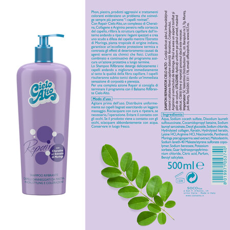 Sampon reparator, 500 ml, Cielo Alto 755579