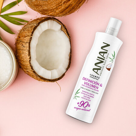 Sampon pentru par cret si ondulat Definition & Volume, 400 ml, Anian 755640