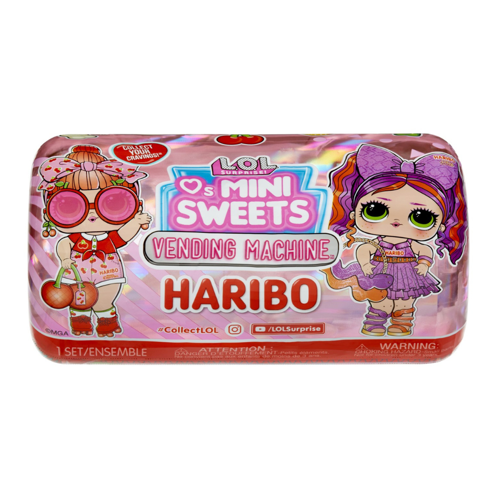 Set supriza, Haribo Loves Mini Sweets, + 4 ani, L.O.L Surprise