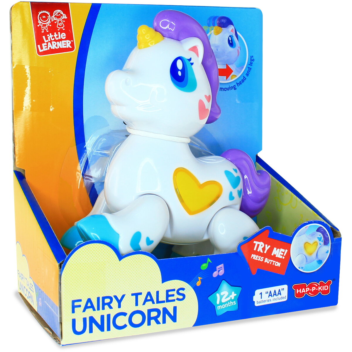 Jucarie interactiva Unicorn Magic, 12 luni+, Little Learner