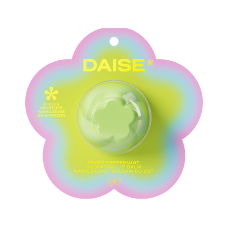 Balsam de buze hidratant 8h, Peppy Peppermint, 7 g, Daise