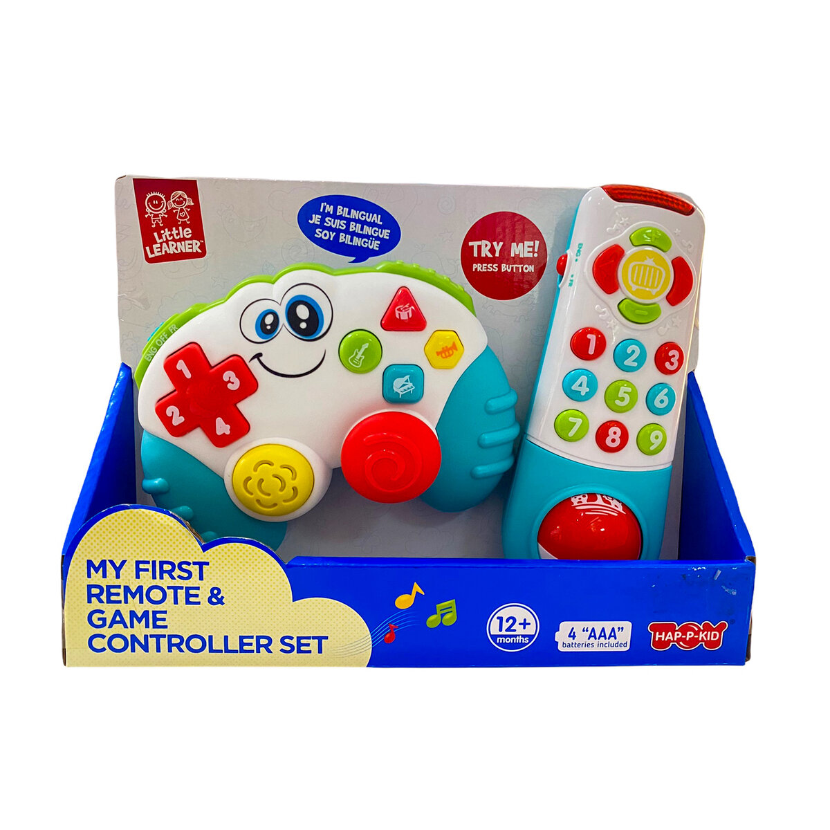 Prima mea telecomanda si consola de jocuri, 12 luni+, Little Learner