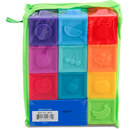 Set 10 cuburi senzoriale moi, 12 luni+, Little Learner 755757