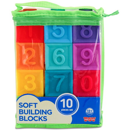 Set 10 cuburi senzoriale moi, 12 luni+, Little Learner 755758