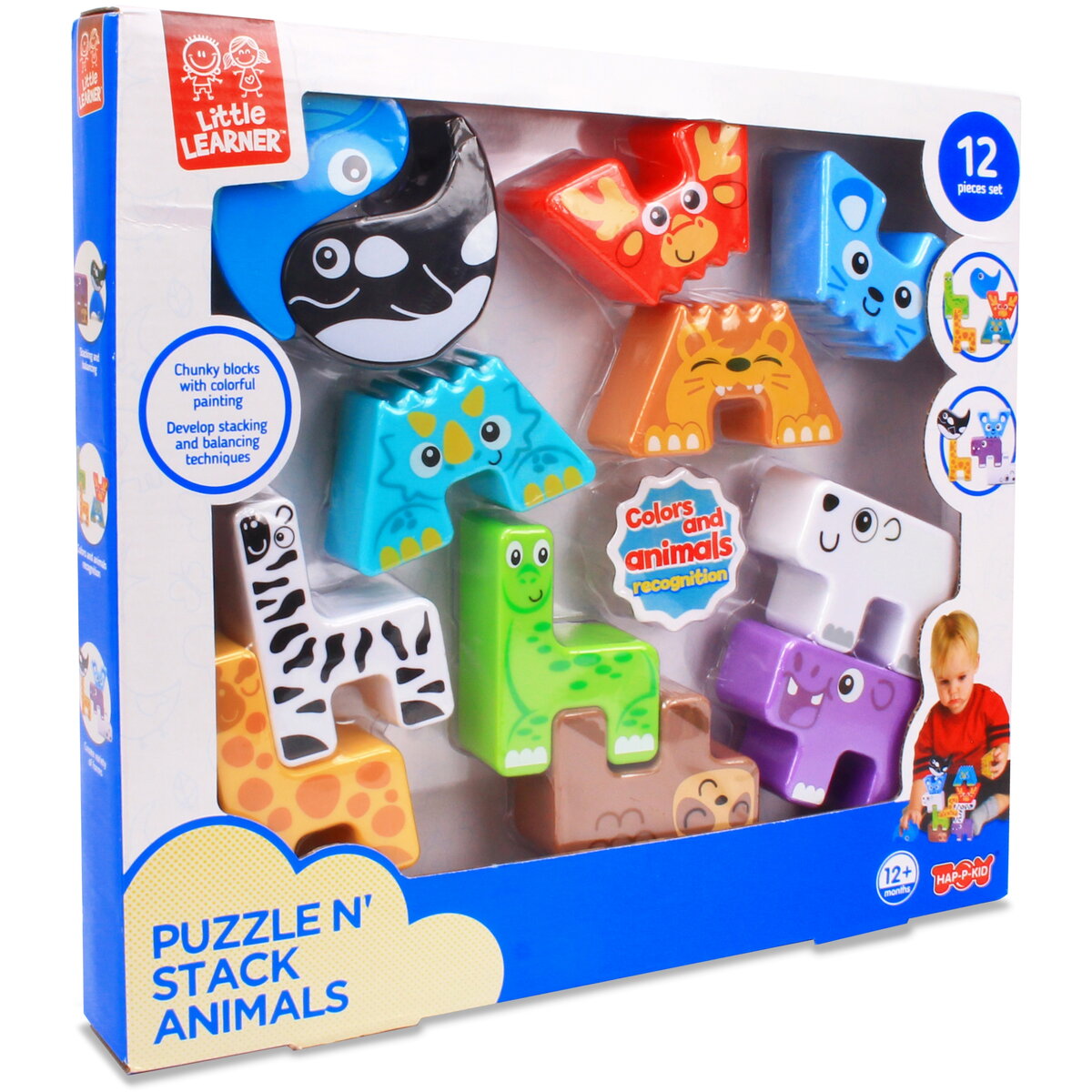 Joc de potrivire, Taramul animalutelor, 12 luni+, Little Learner