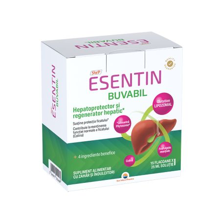 Esentin Buvabil, 15 fiole x 25 ml, Sun Wave Pharma
