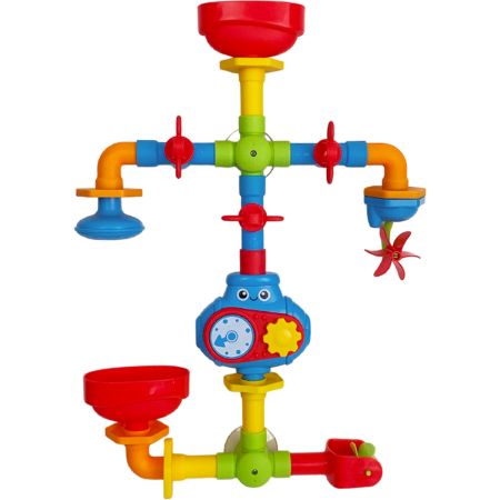 Jucarie de baie, Conductele Vesele, 12 luni+, Little Learner 755821