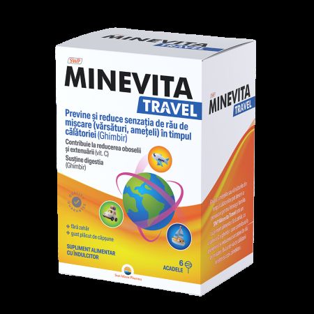 Minevita travel, 6 acadele, Sun Wave Pharma 755829