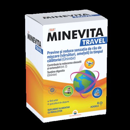 Minevita travel, 6 acadele, Sun Wave Pharma