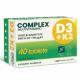 Complex multivitaminic D3+K2, 40 tablete, K-UBIK Pharma 755899