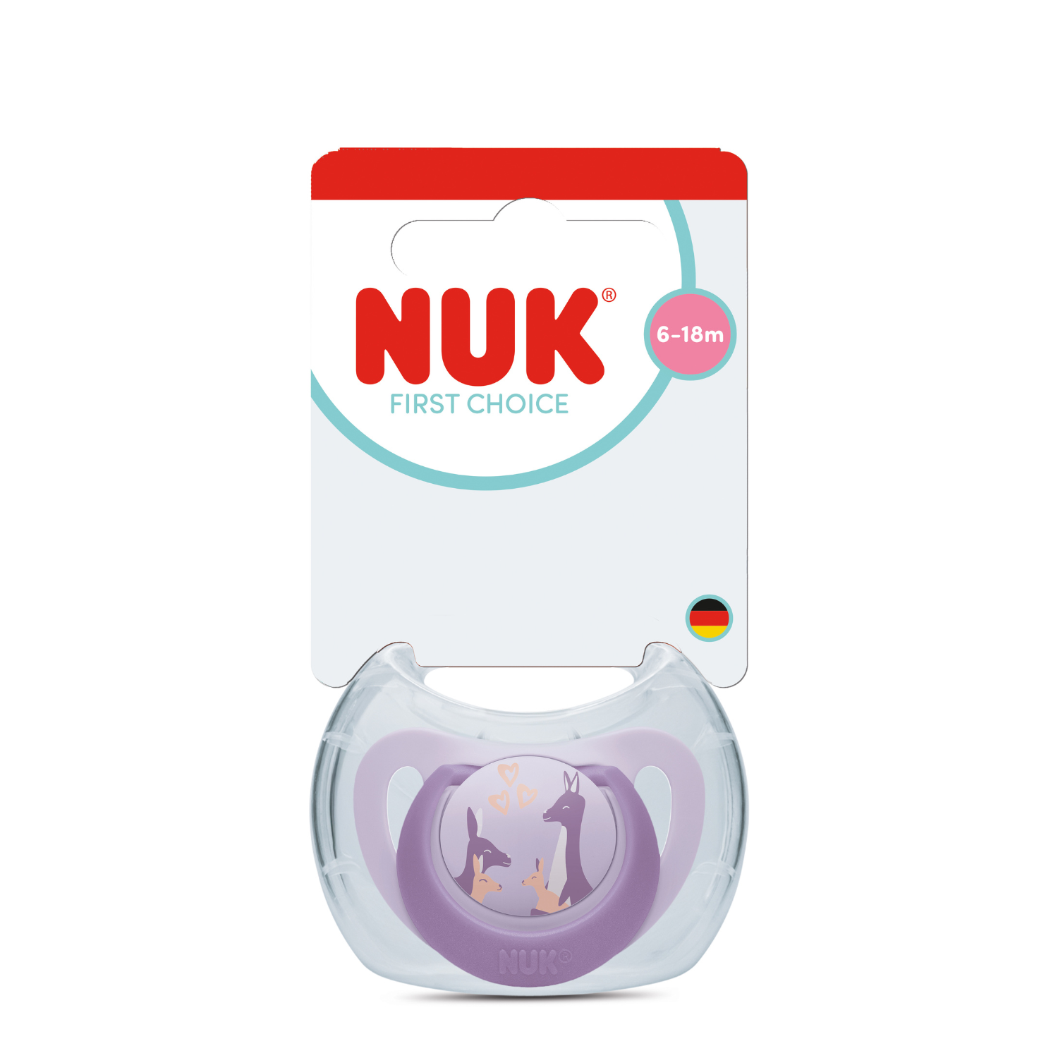 Suzeta First Choice, Cangur, 6-18 luni, 1 bucata, Nuk