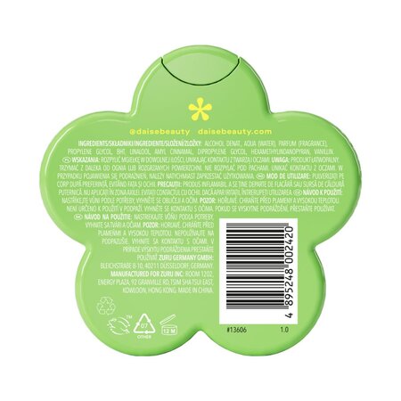 Spray de corp parfumat, Happy, Grape & Amber, 100 ml, Daise 755919