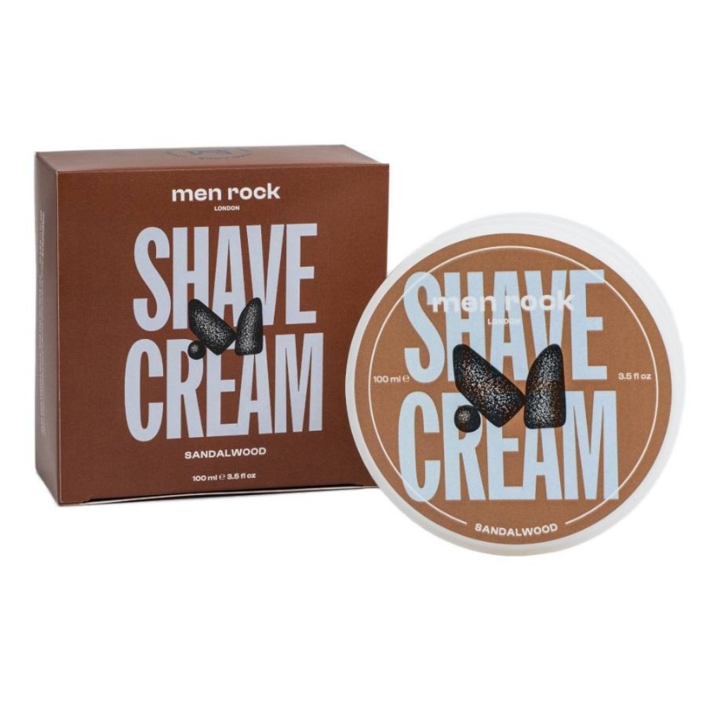 Crema de ras, Sandalwood, 100 g, Men Rock