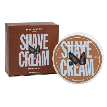 Crema de ras, Sandalwood, 100 g, Men Rock