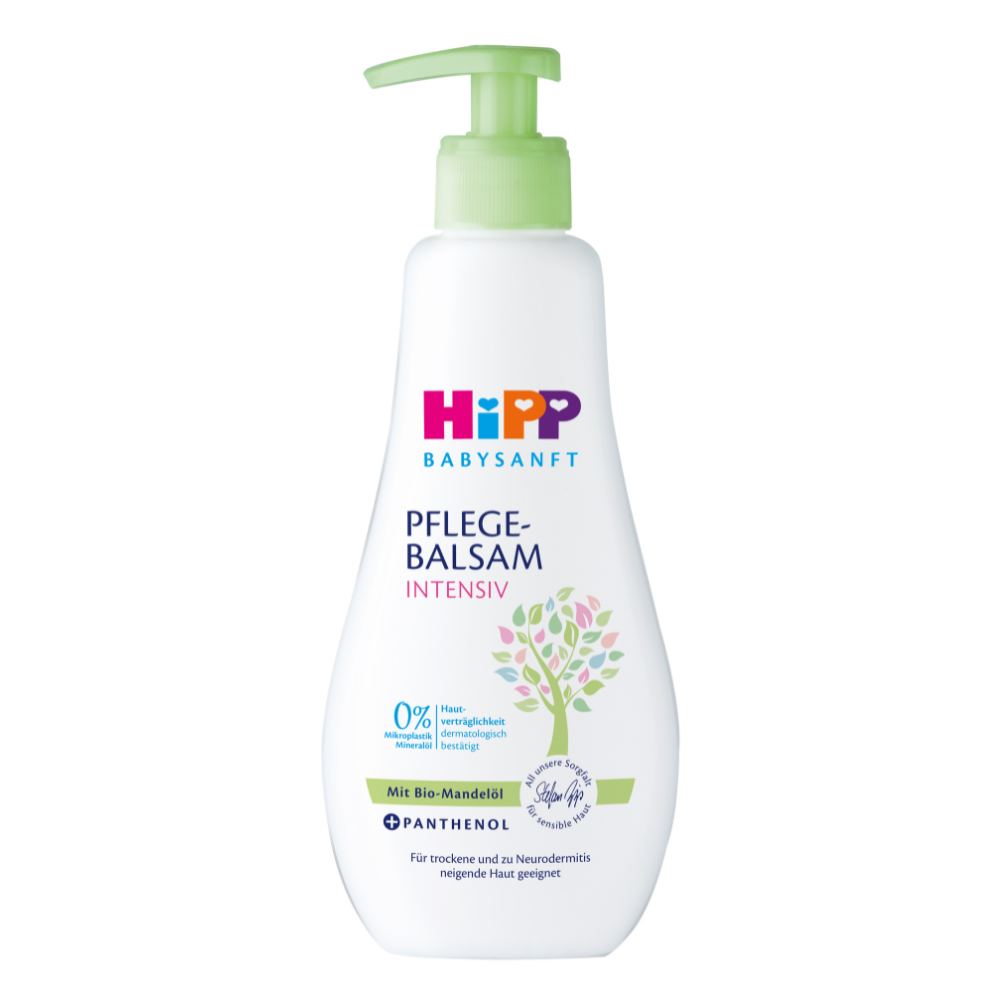 Lapte de ingrijire pentru pielea uscata Babysanft, 300 ml, Hipp