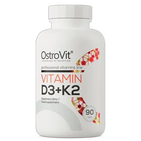 Vitamin D3 + K2, 90 tablete, OstroVit