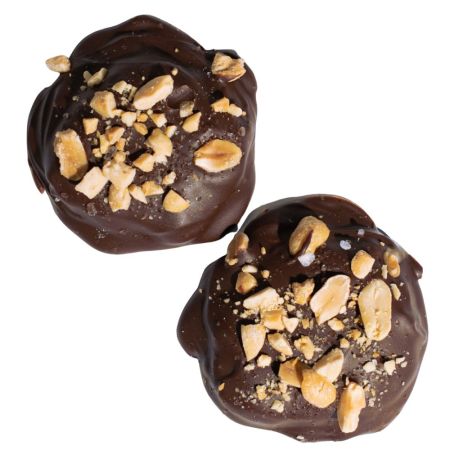 Curmala Medjool invelita in pasta de arahide si ciocolata, 95 g, Maitri