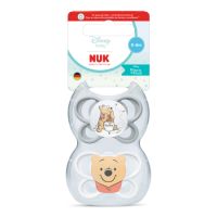 Set suzete Perfect Match Air, Winnie the Pooh, 0-6 luni, 2 bucati, Nuk
