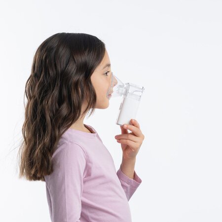 Aparat de aerosoli portabil si reincarcabil pentru adulti si copii, NE1012, Laica 756020