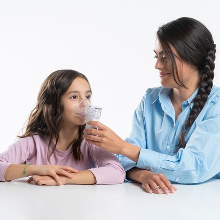 Aparat de aerosoli portabil si reincarcabil pentru adulti si copii, NE1012, Laica 756021