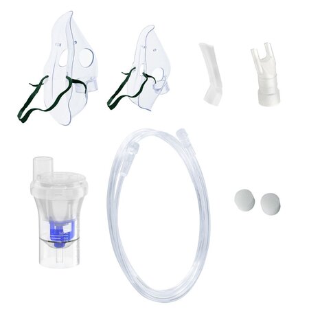 Aparat de aerosoli cu piston si compartiment accesorii pentru copii si adulti, NE2015, Laica 756037