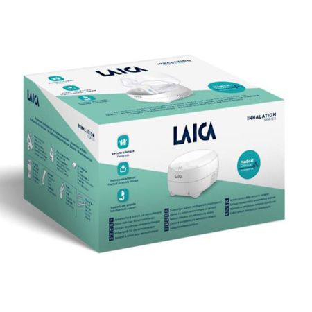 Aparat de aerosoli cu piston si compartiment accesorii pentru copii si adulti, NE2015, Laica