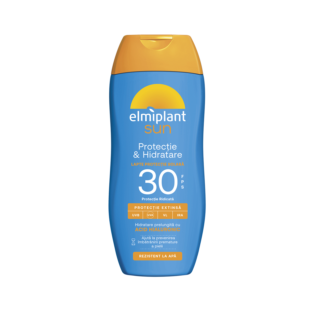 Lotiune cu protectie solara ridicata SPF 30 Protectie & Hidratare, 200 ml, Elmiplant