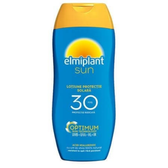 Lotiune cu protectie solara ridicata SPF 30 Optimum Sun, 200 ml, Elmiplant