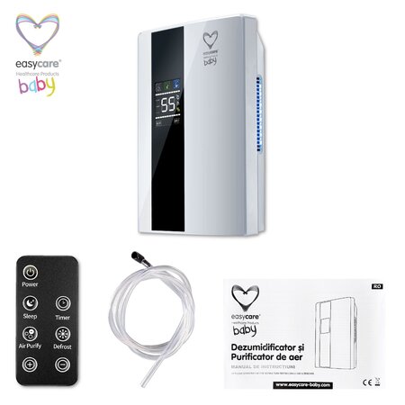 Dezumidificator si Purificator de aer 2 in 1 Baby, Easycare 756155