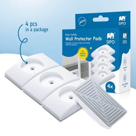 Set 4 protectii de perete pentru poarta de siguranta, Sipo 756198