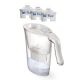 Cana filtranta de apa, Norma, 2.3 litri + 3 cartuse filtrante, Laica 756218