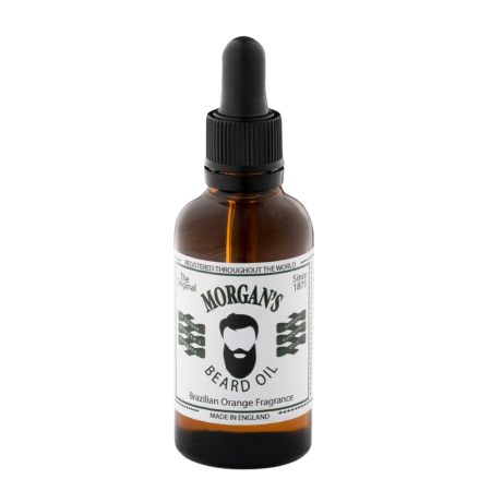 Ulei pentru barba Brazilian Beard Oil, Orange, 50 ml, Morgan's