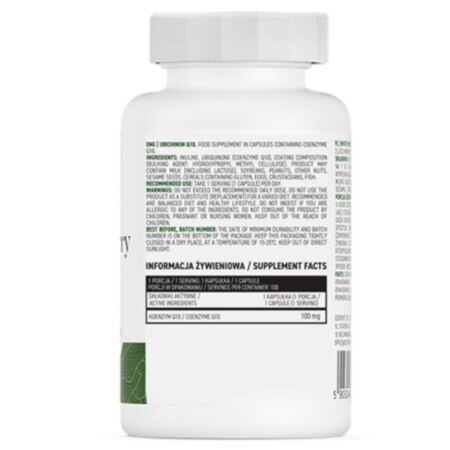 Coenzima Q10 Ubichinon, 100 capsule, OstroVit 756282