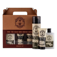 Set pentru barbati cu 3 produse pentru barbierit Tea Tree si Menthol, Men's Master