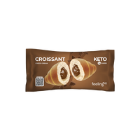 Croissant Low Carb, Ciocolata, 55 g, Feeling Ok