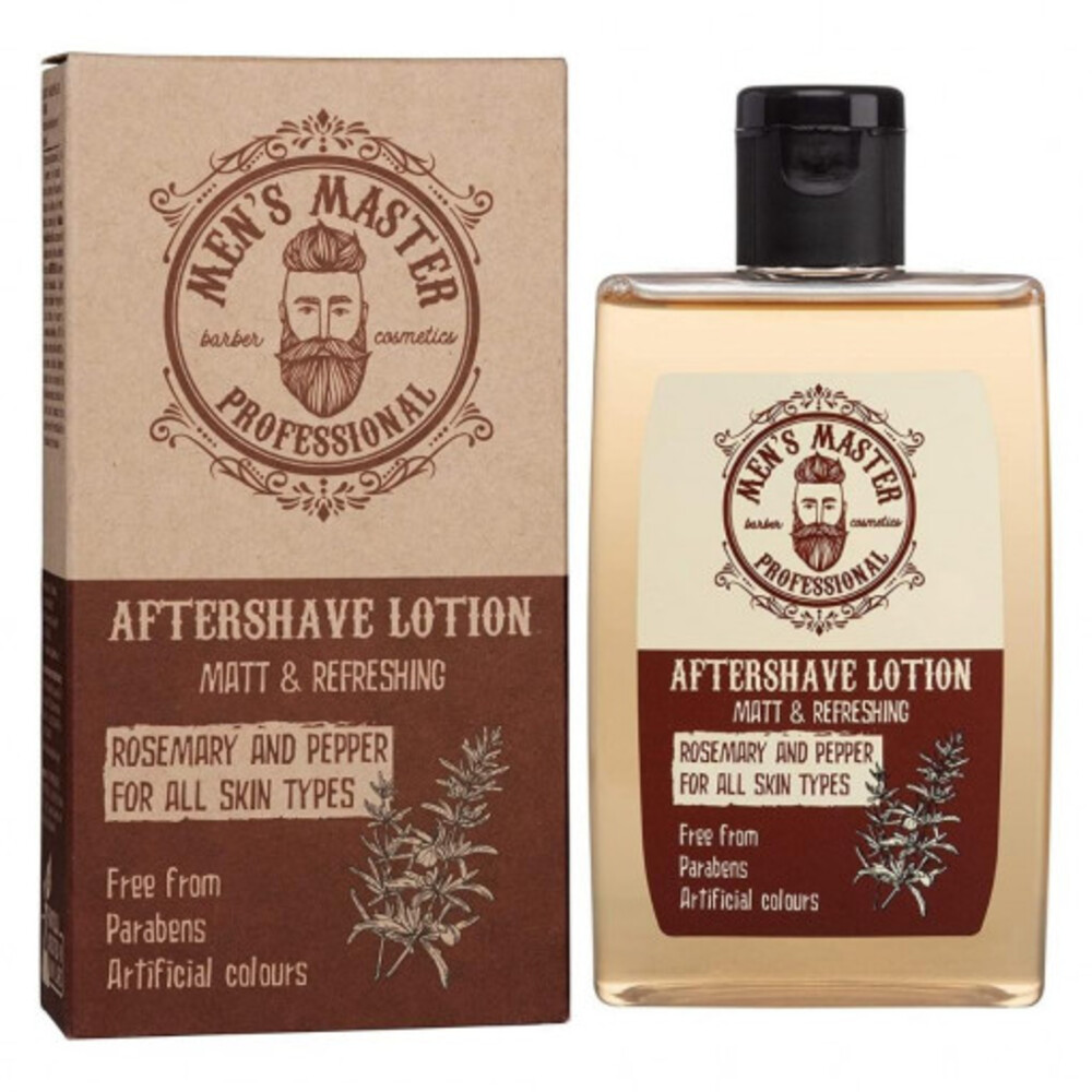 Lotiune Aftershave Rosemary Pepper, 120 ml, Men's Master