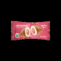 Croissant Low Carb, Capsune, 55 g, Feeling Ok