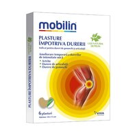 Plasture impotriva durerii cu ulei de pelin, 6 buc, Mobilin
