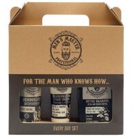 Set pentru barbati cu 3 produse pentru ingrijire Detox, 485 ml, Men's Master